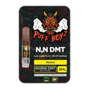 DMT Cart Puff Boyz -NN DMT .5mL 400mg Banana