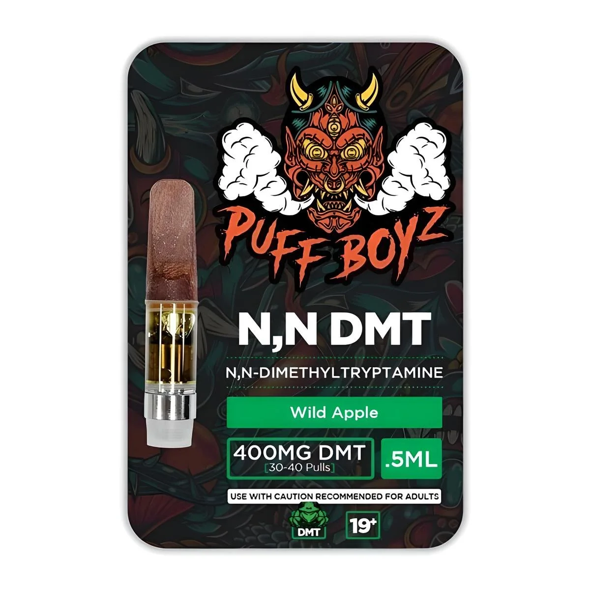 DMT Cart Puff Boyz NN DMT .5ML 400MG Wild Apple